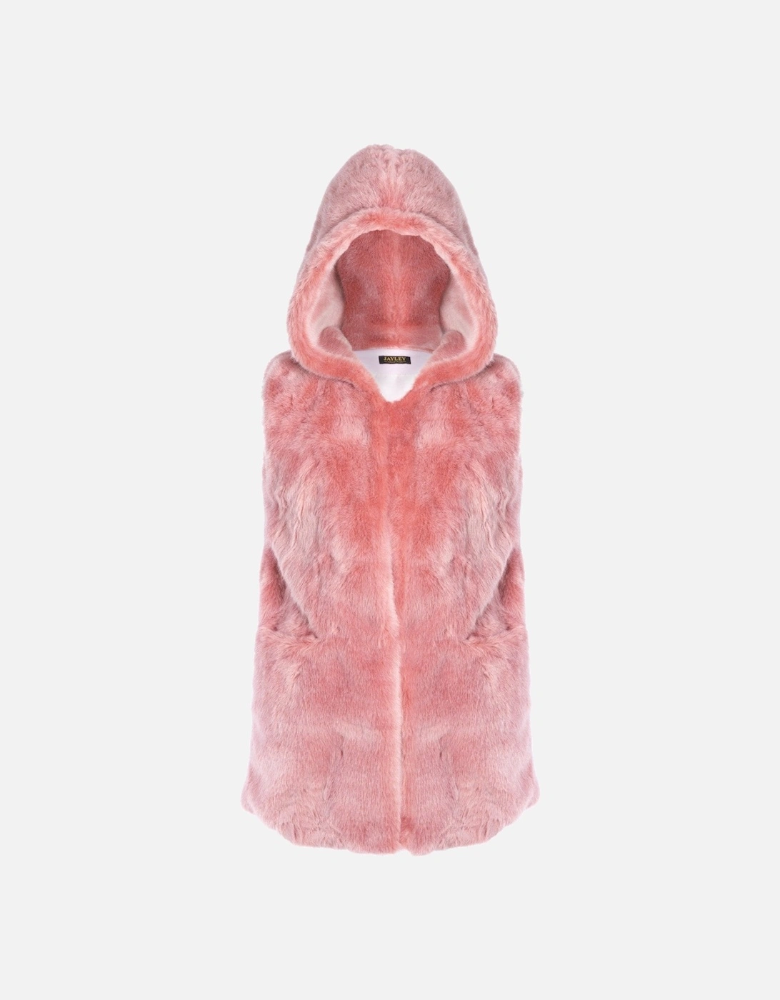 Luxury Faux Fur Hooded Gilet, 2 of 1