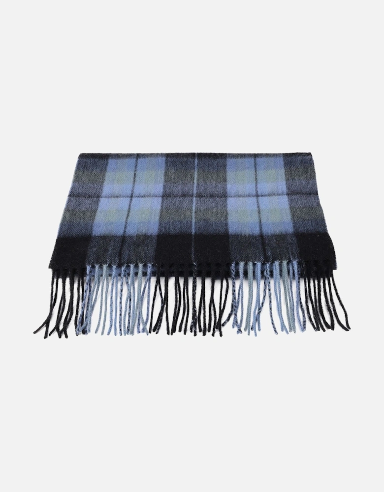 Pure Lambswool Checked Scarf