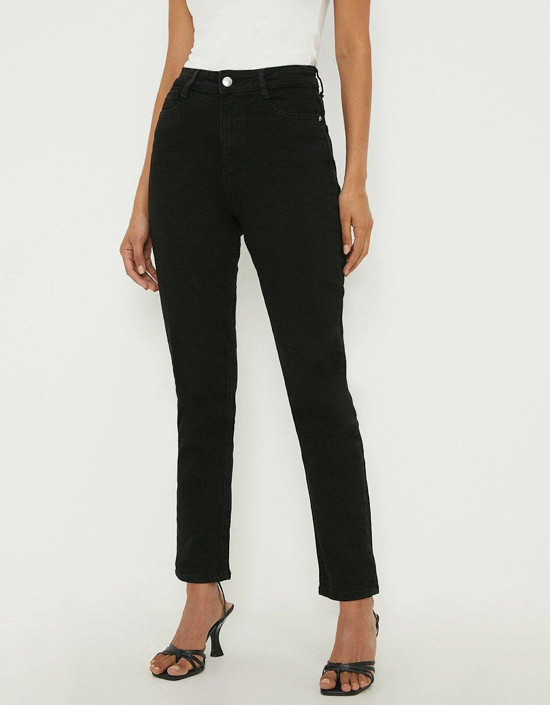 Slim Mom Jeans - Black, 5 of 4