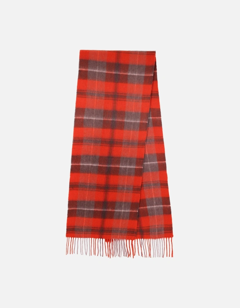 Pure Lambswool Checked Scarf