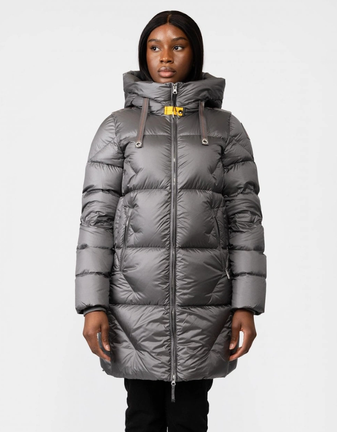 Janet Womens Long Down Jacket, 6 of 5