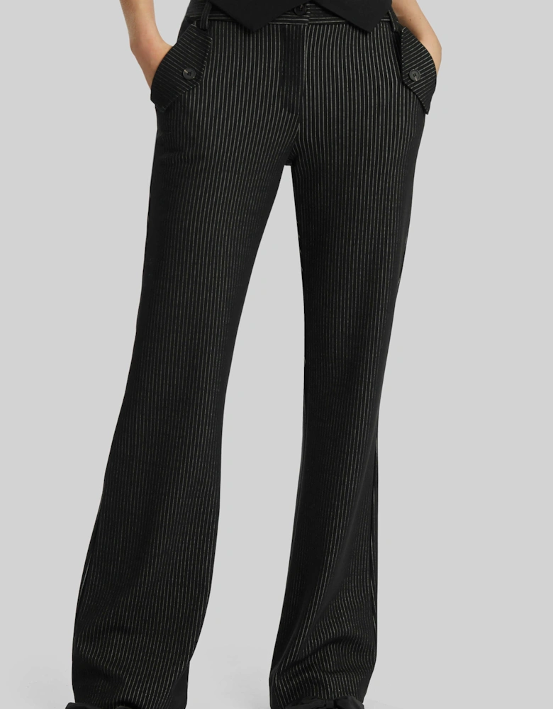 Pin Stripe Tailored Trousers