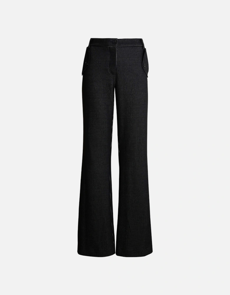 Pin Stripe Tailored Trousers