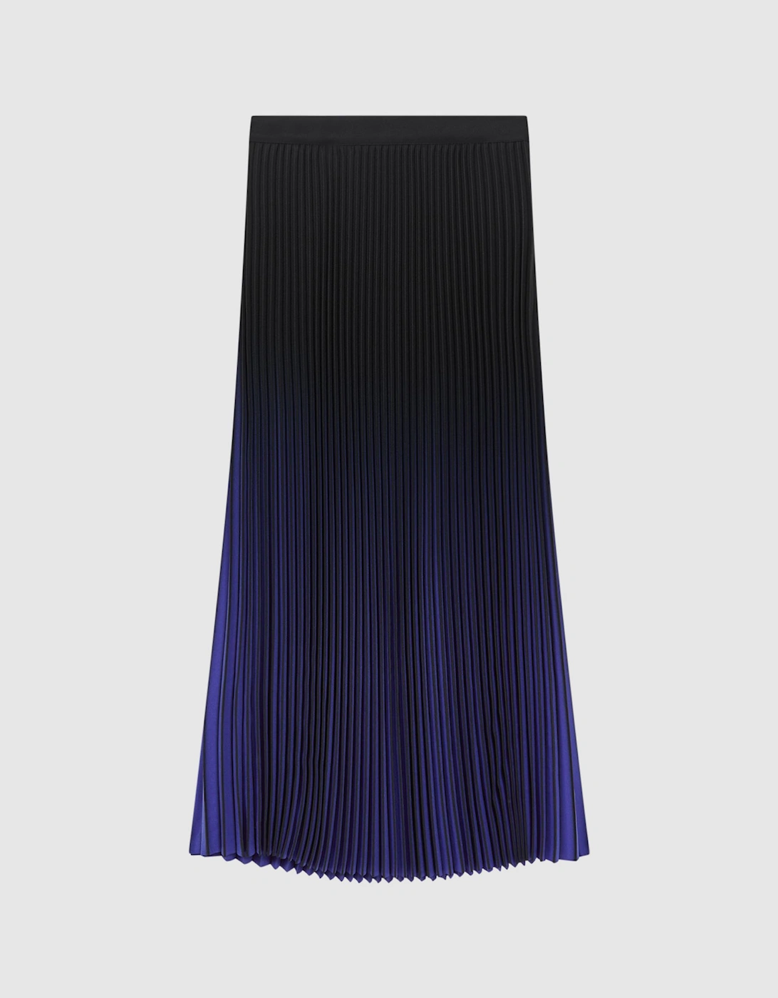 Ombre Pleated Midi Skirt, 2 of 1