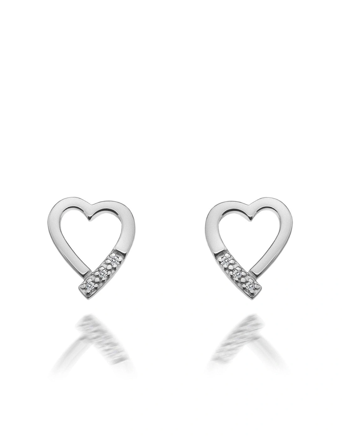 Romantic Heart Stud Earrings, 3 of 2