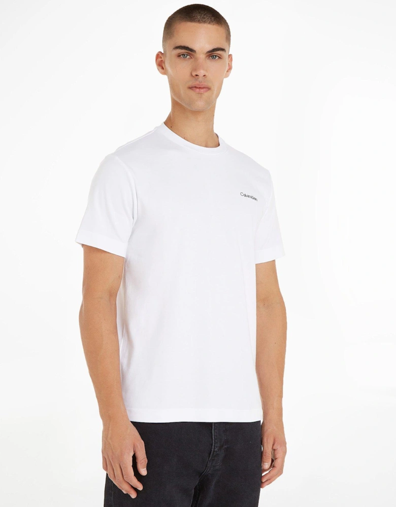Micro Logo Interlock T-Shirt - White