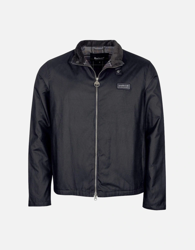 International Mind Wax Jacket - Black