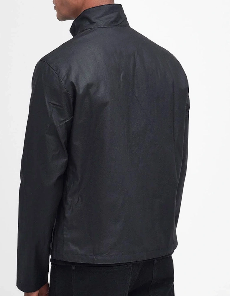 International Mind Wax Jacket - Black