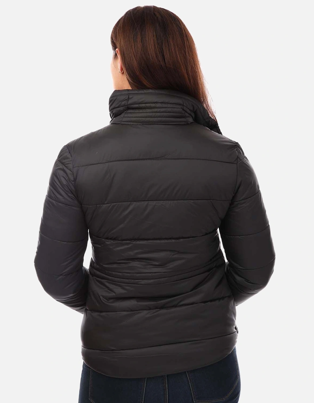 Womens Padded Jacket with Inner Fur Collar