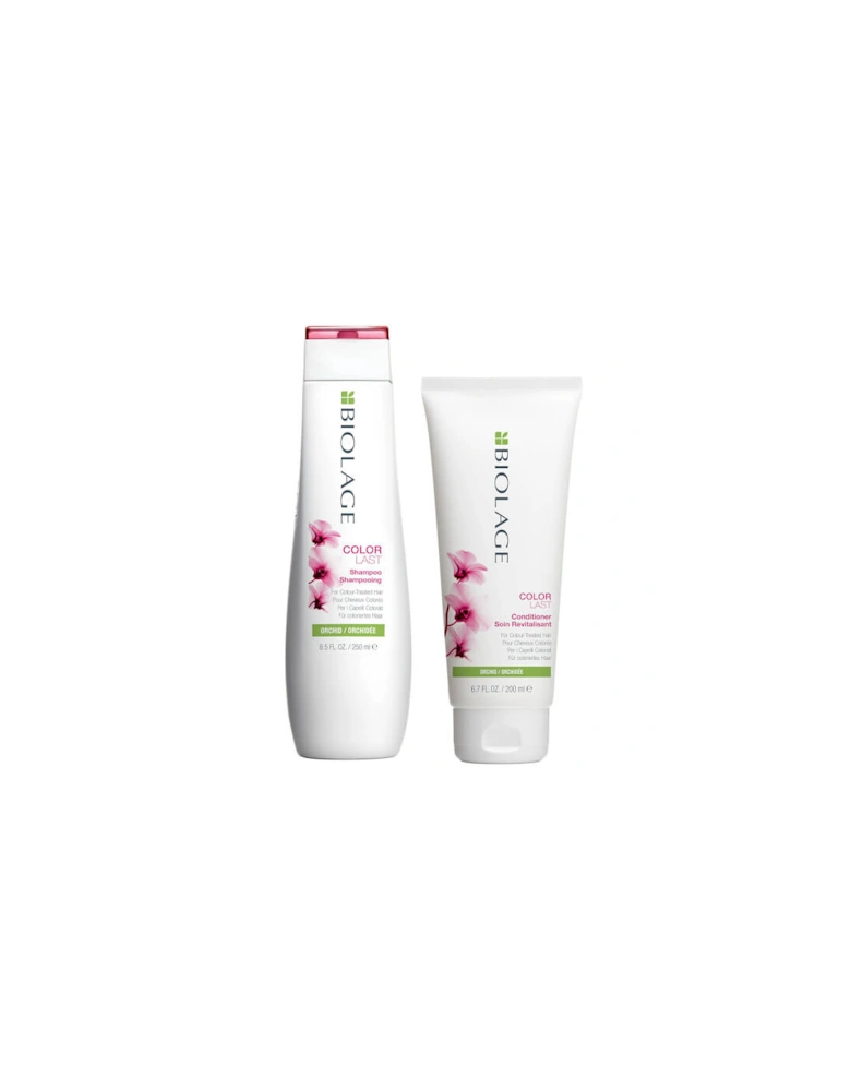 ColorLast Colour Protecting Shampoo (250ml) and Conditioner (200ml) Duo Set for Coloured Hair - Biolage