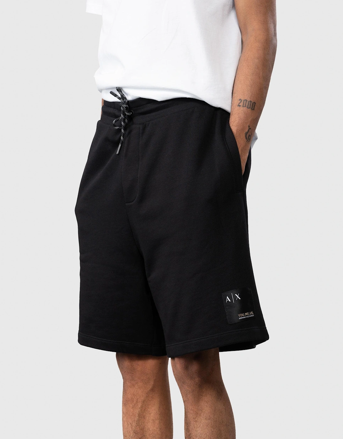 Unisex Drawstring Shorts With A|X Logo Patch
