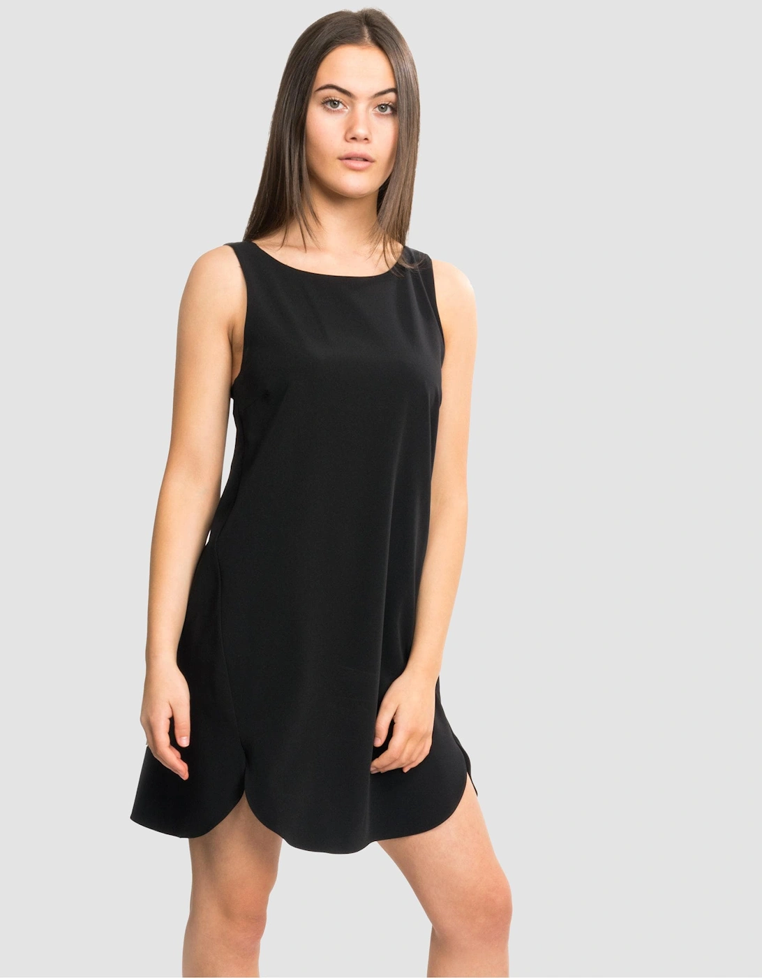 Cross Back Shift Dress