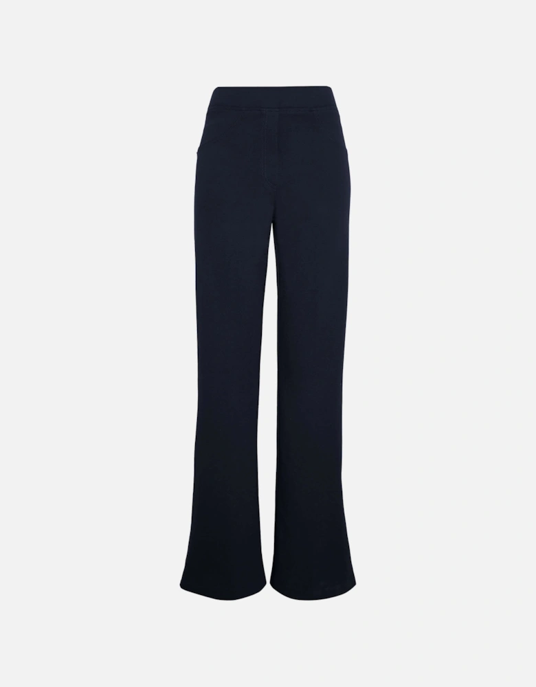 Boot Leg Trousers Navy