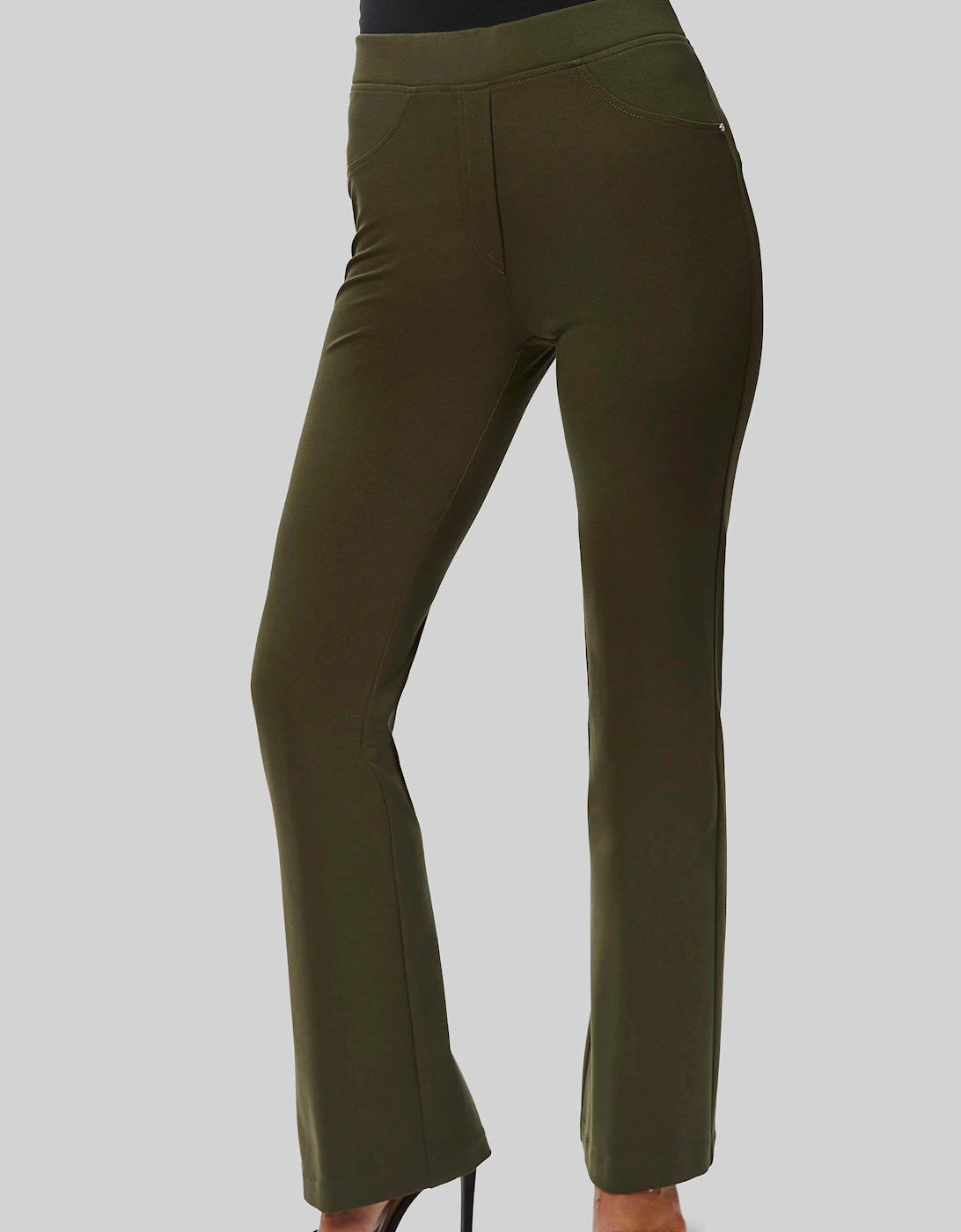 Boot Leg Trousers Green, 5 of 4