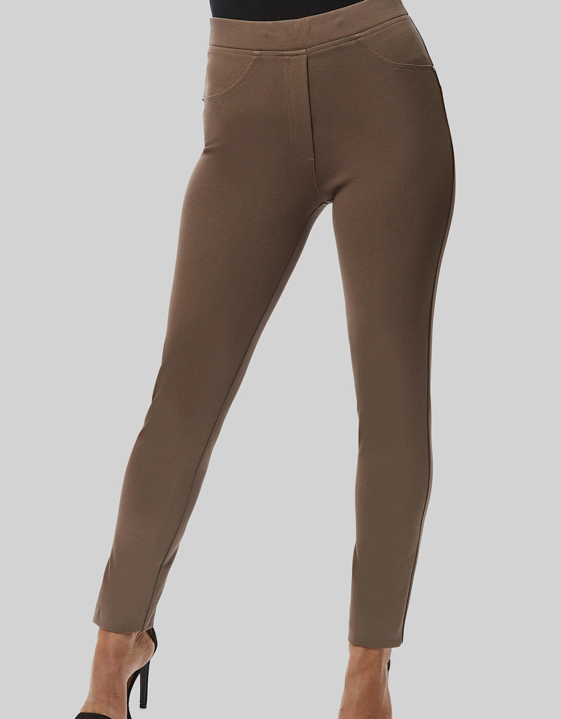 Cigarette Trousers Taupe, 5 of 4