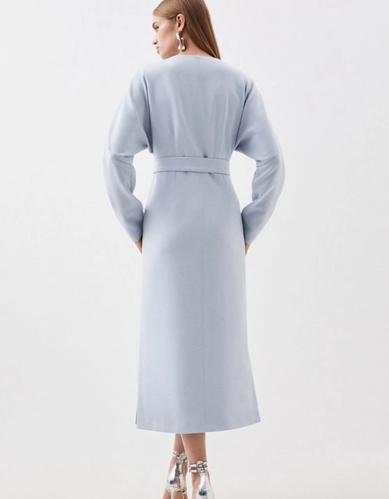 Compact Stretch Rounded Coat