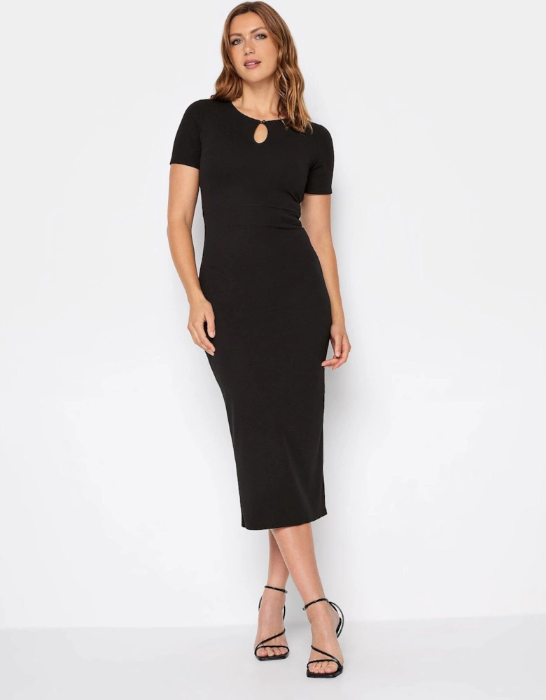 Detail Workwear Dress - Black