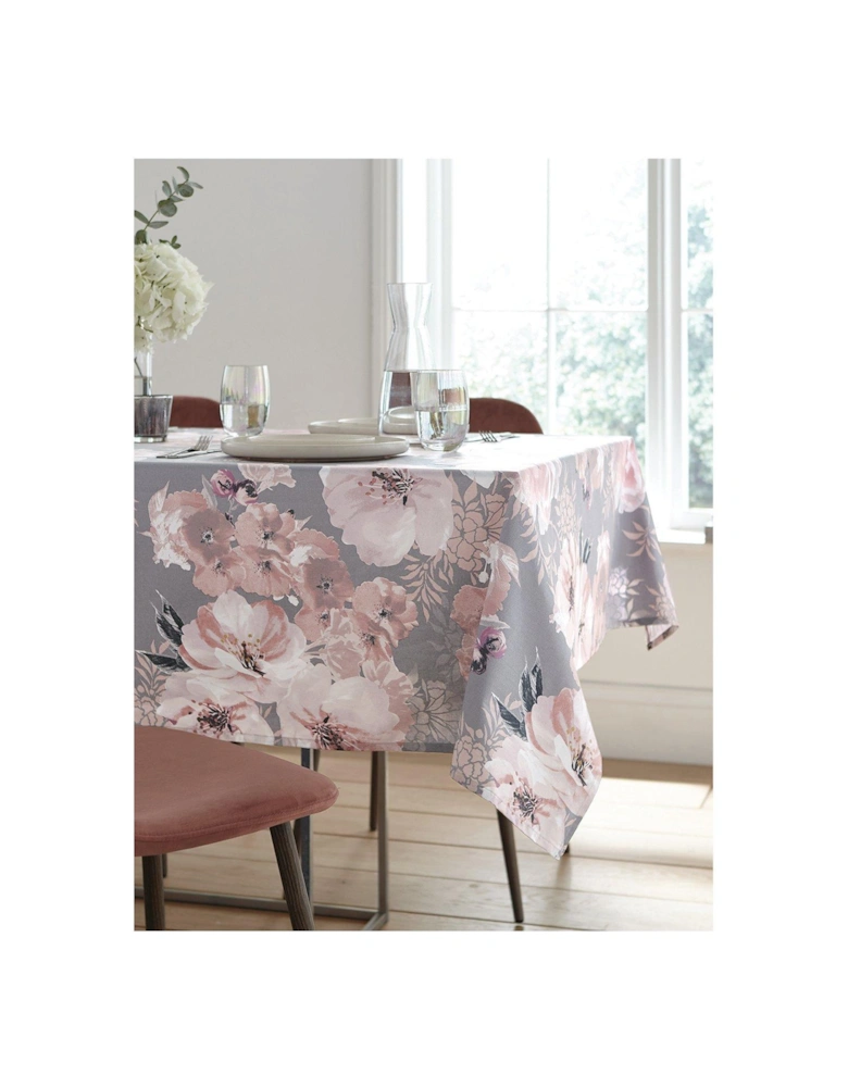 Dramatic Floral Tablecloth