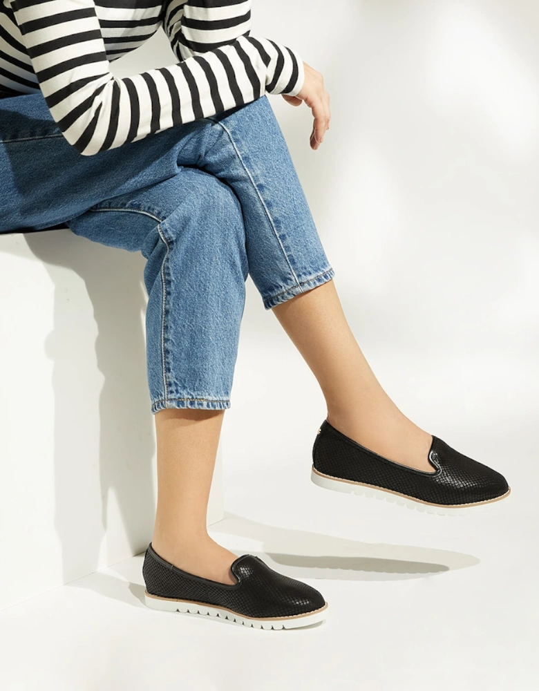 Ladies Galleoni - Cleated-Sole Casual Loafers
