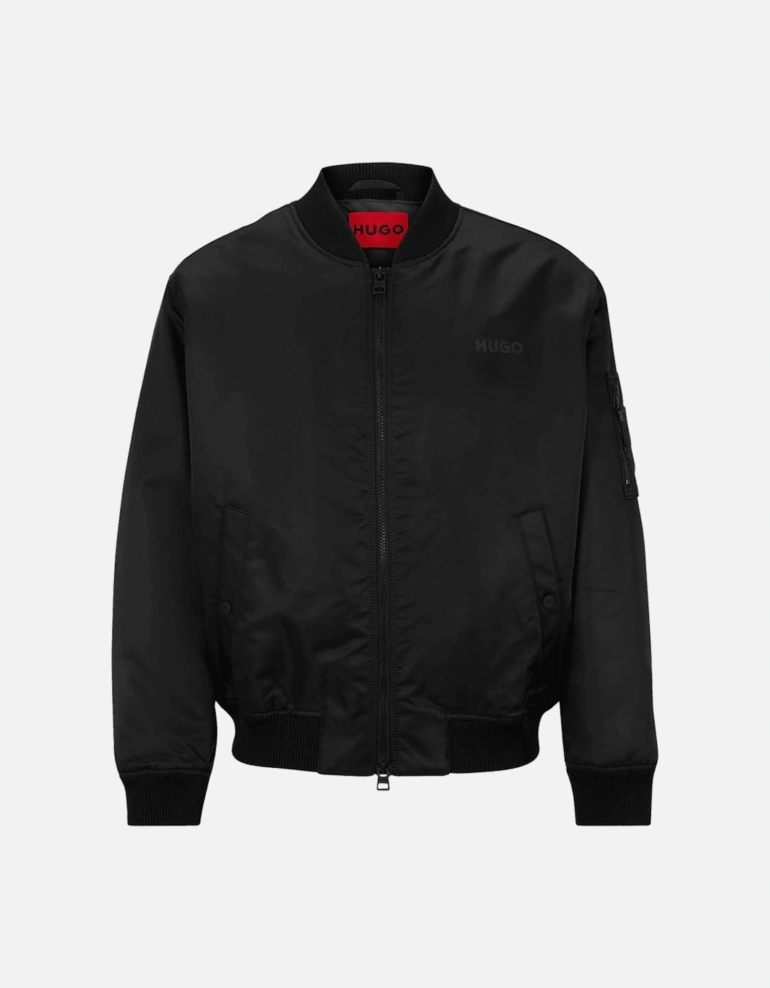 Byler Print Logo Triple Black Bomber Jacket, 4 of 3