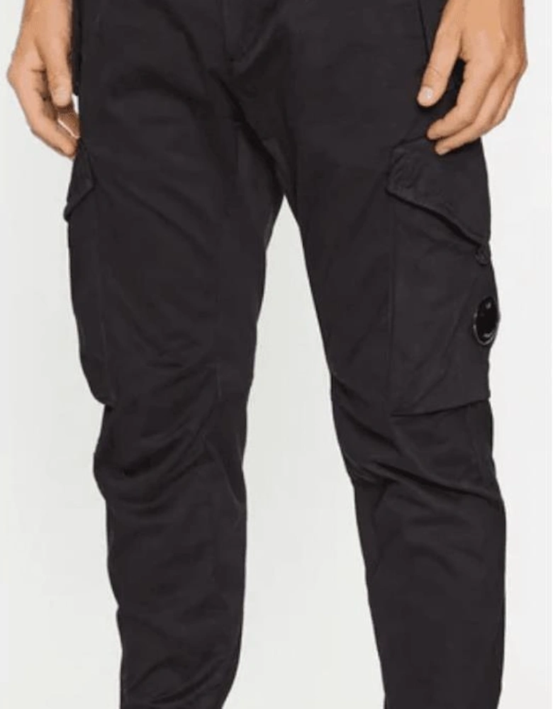 Stretch Sateen Lens Pocket Cargo Pants