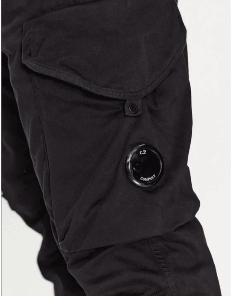 Stretch Sateen Lens Pocket Cargo Pants