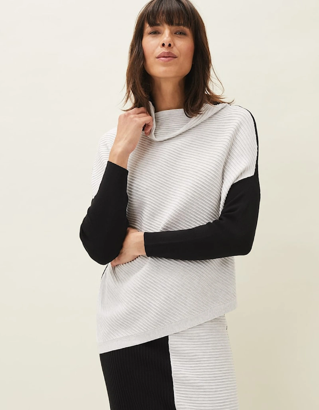 Flo Colourblock Knitted Co-Ord Jumper, 7 of 6