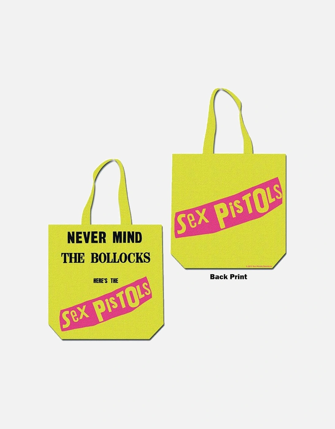Never Mind The Bollocks Back Print Cotton Tote Bag, 2 of 1