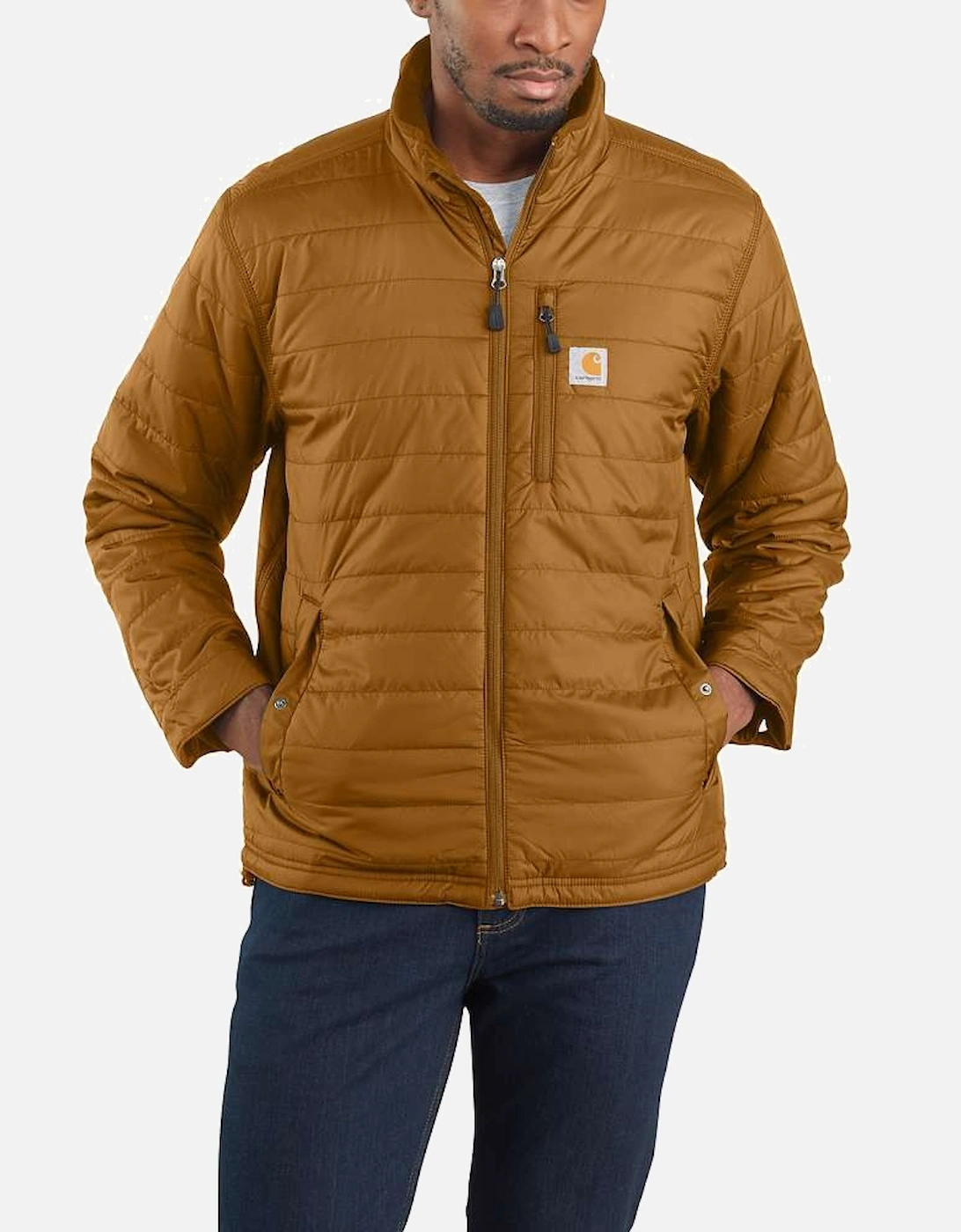 Carhartt Mens Gilliam Nylon Cordura Polyester Insulated Coat Jacket, 3 of 2