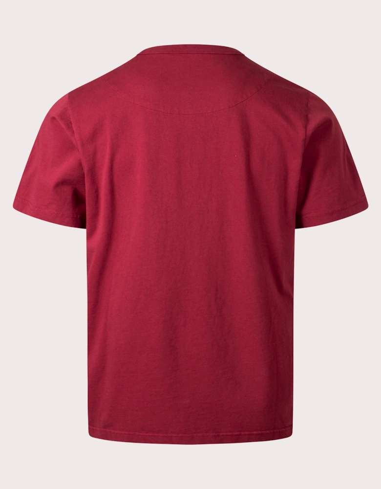 Wonderwall Paisley Print Logo T-Shirt