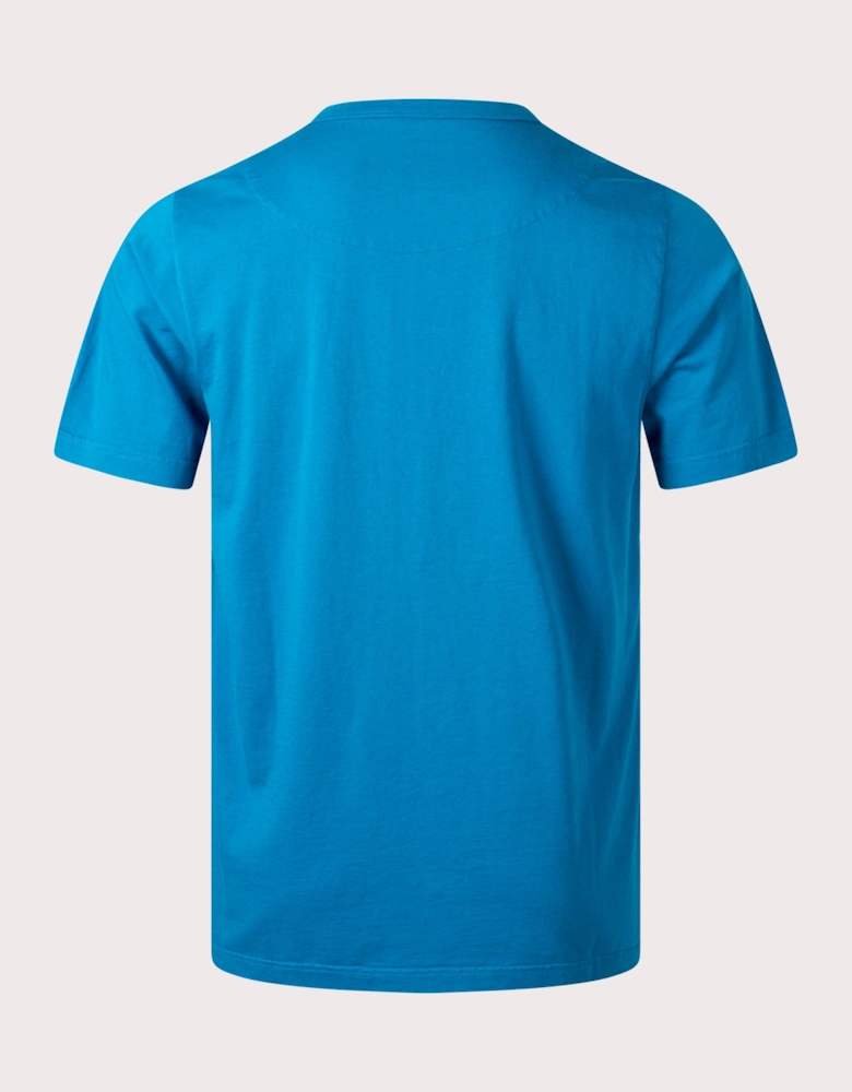 Wonderwall Paisley Print Logo T-Shirt