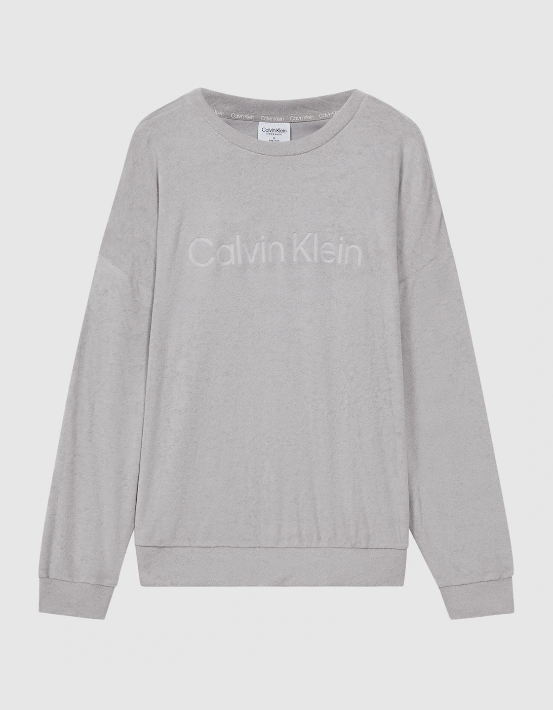 Calvin Klein Underwear Terry Towelling Crew Neck Sweatshirt, 2 of 1