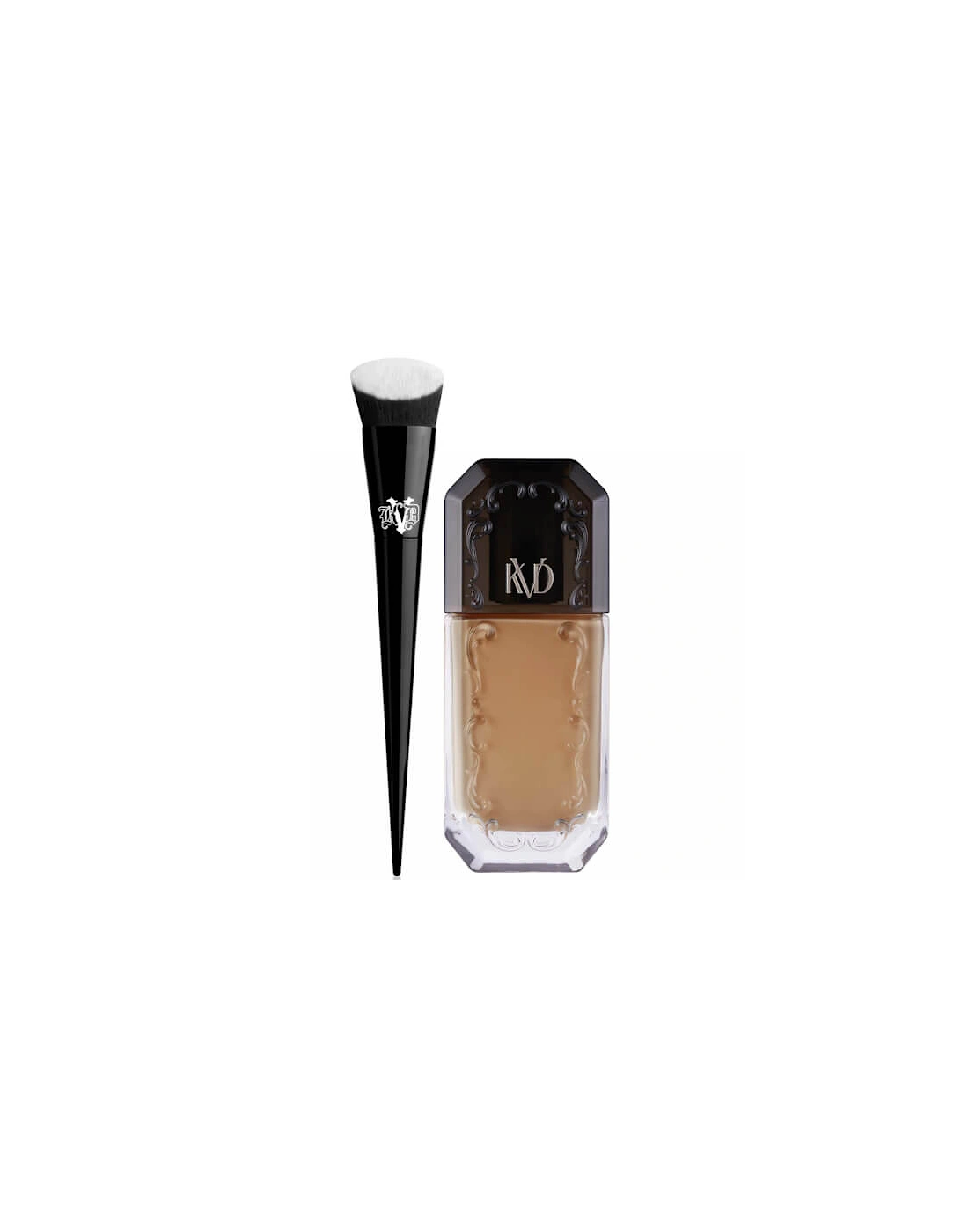 Lock it Edge Foundation Brush and Beauty Good Apple Full-Coverage Serum Foundation - Tan 066 Bundle, 2 of 1