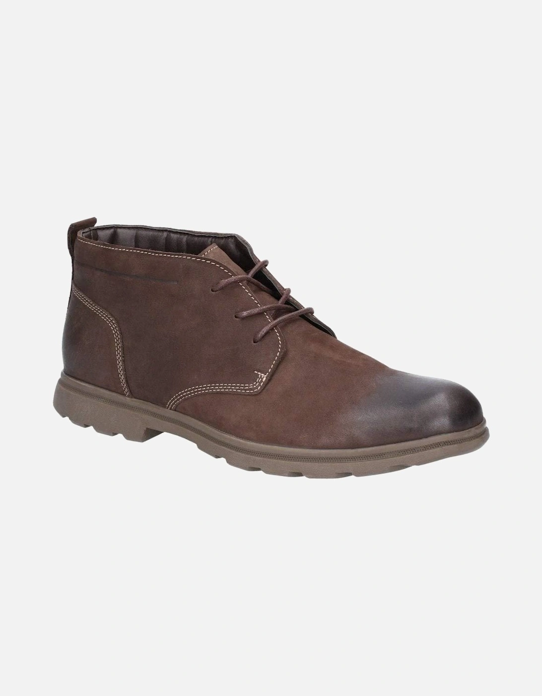 Mens Tyson Chukka Nubuck Leather Boot, 5 of 4