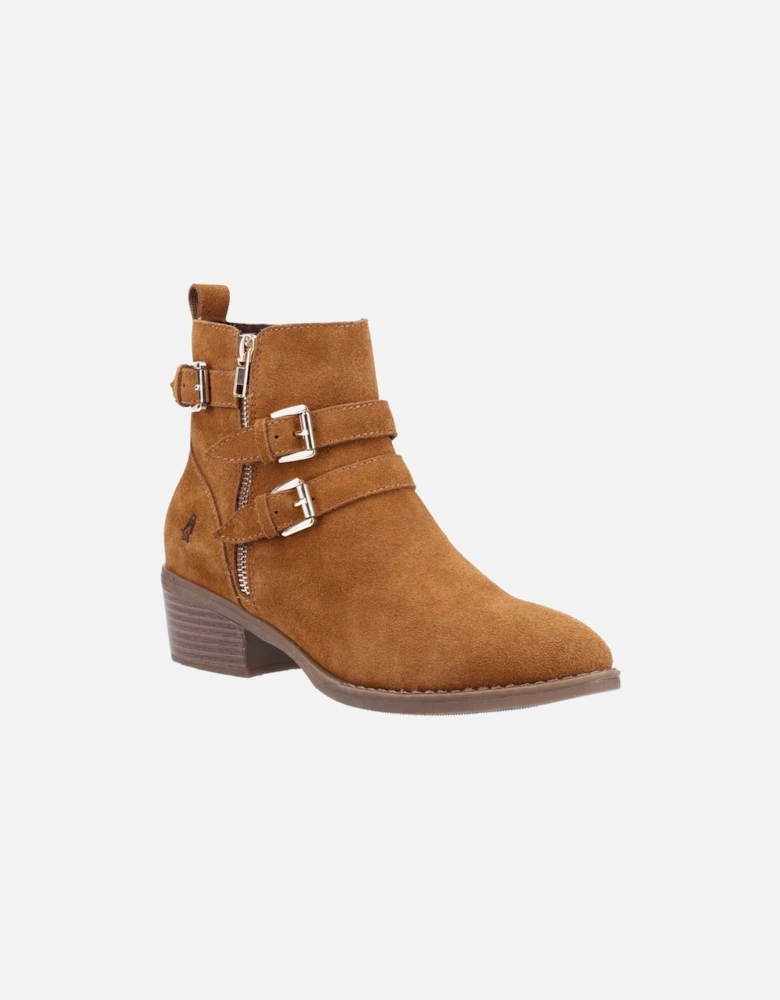 Womens/Ladies Jenna Leather Ankle Boots