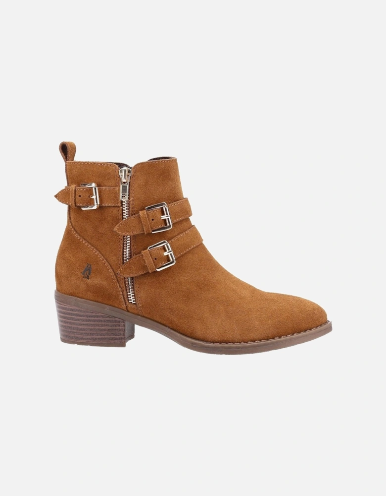 Womens/Ladies Jenna Leather Ankle Boots