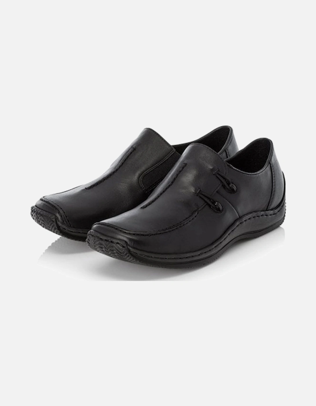 Women's L1751-00 Leather Shoes Black
