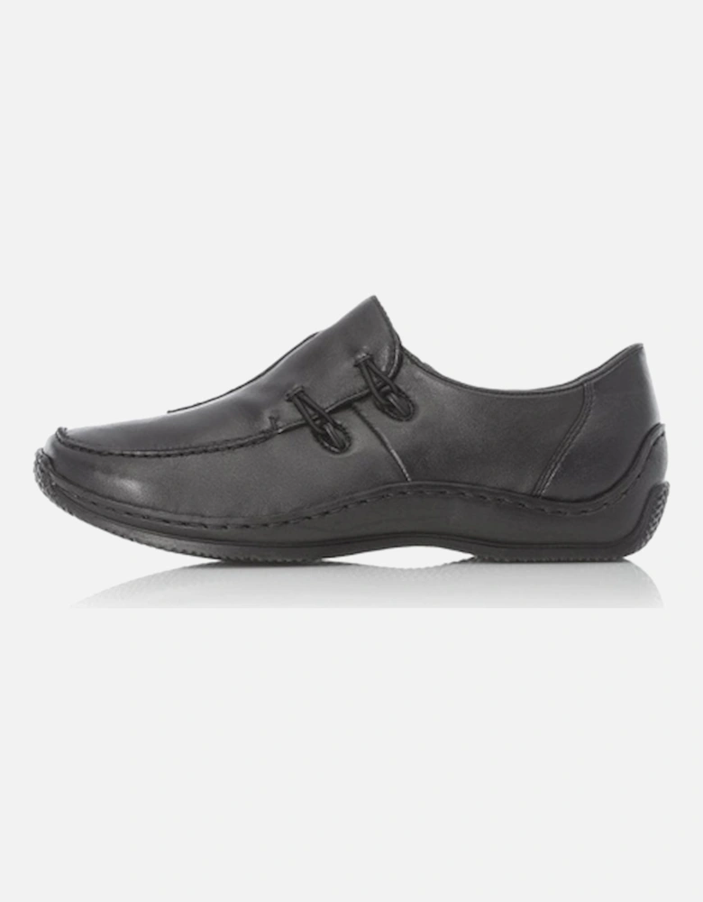 Women's L1751-00 Leather Shoes Black