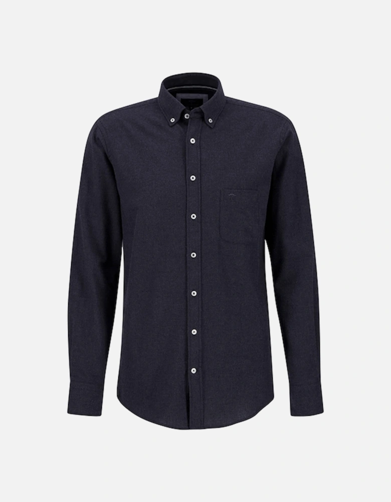 Men's Premium Flannel Shirt Navy