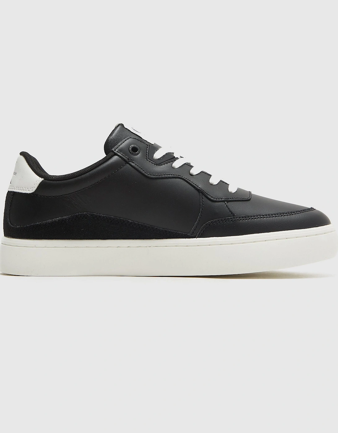 Mens Leather Cupsole Trainers