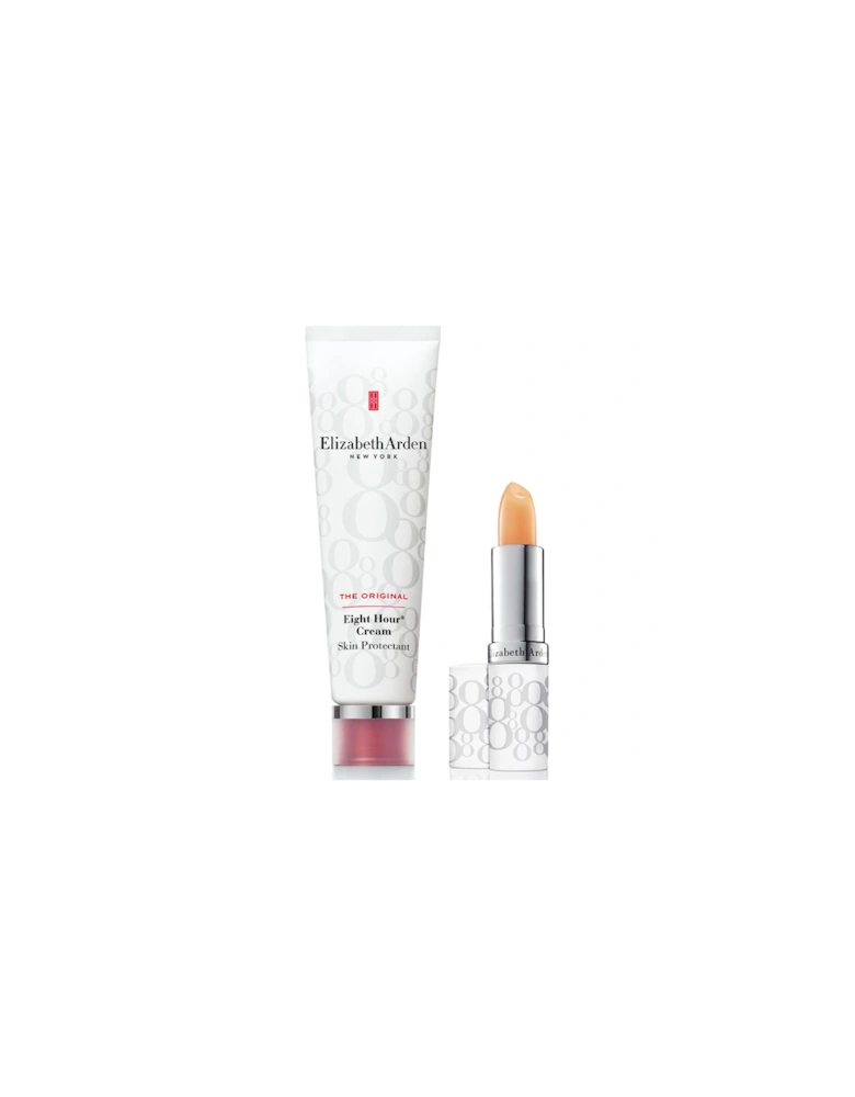 Eight Hour Cream Skin Protectant & Lip Stick SPF 15 Set - Elizabeth Arden
