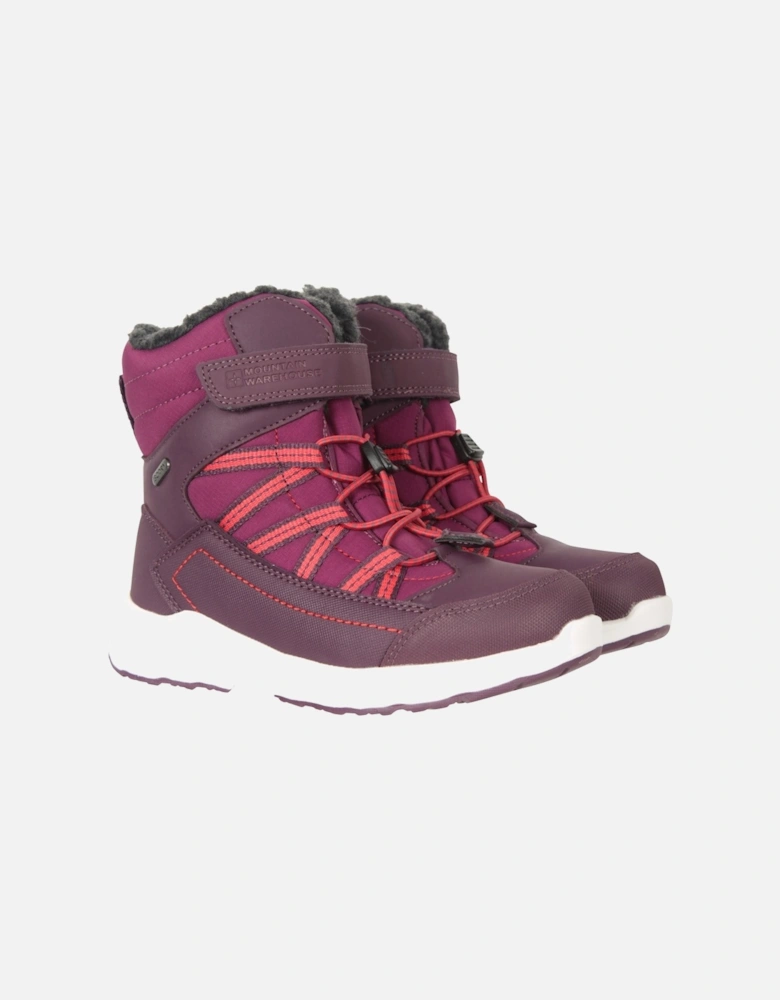 Childrens/Kids Denver Adaptive Waterproof Snow Boots