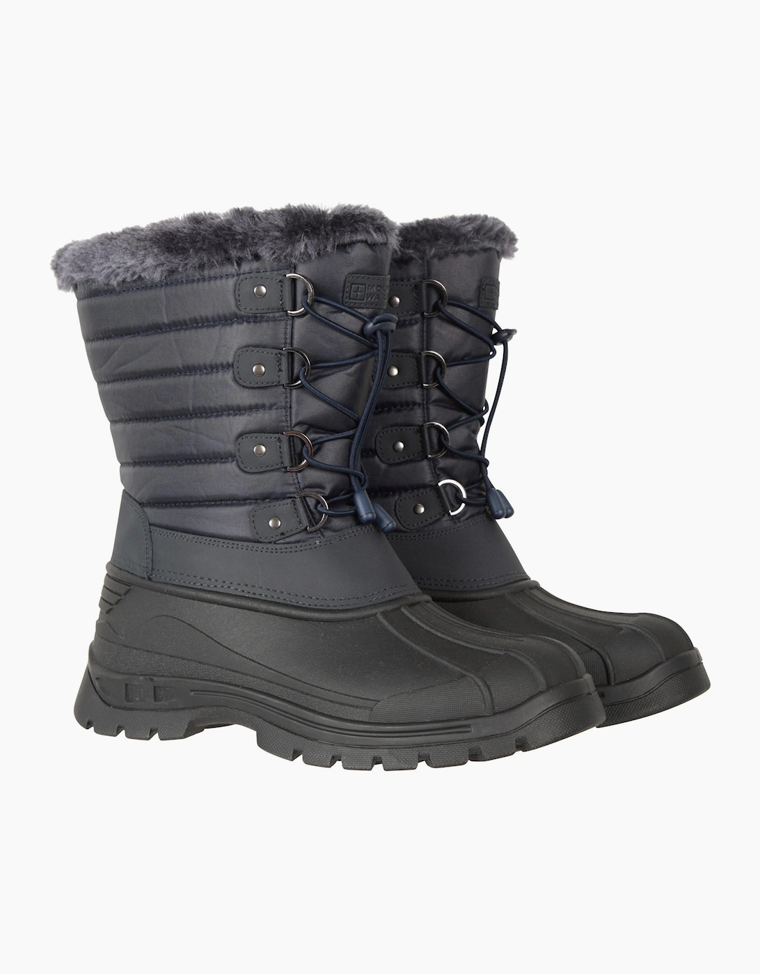 Mountain Warehouse Women's Navy / Whistler Adaptive Snow Boots - Size 4