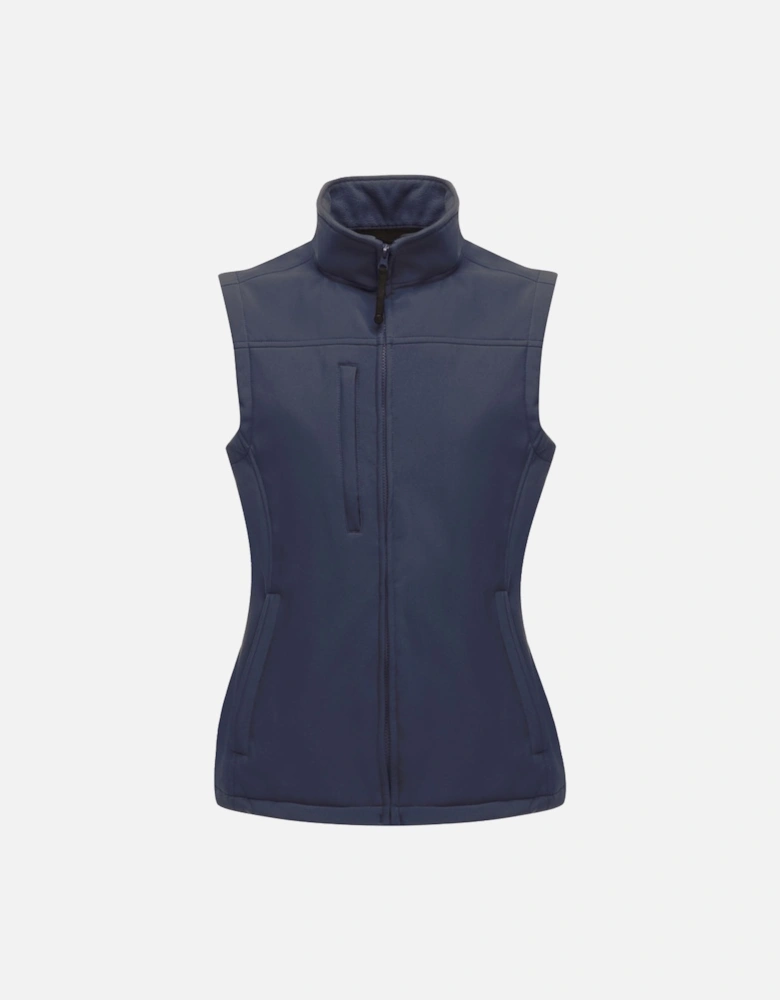 Womens Ladies Flux Workwear Stretch Softshell Gilet Bodywarmer