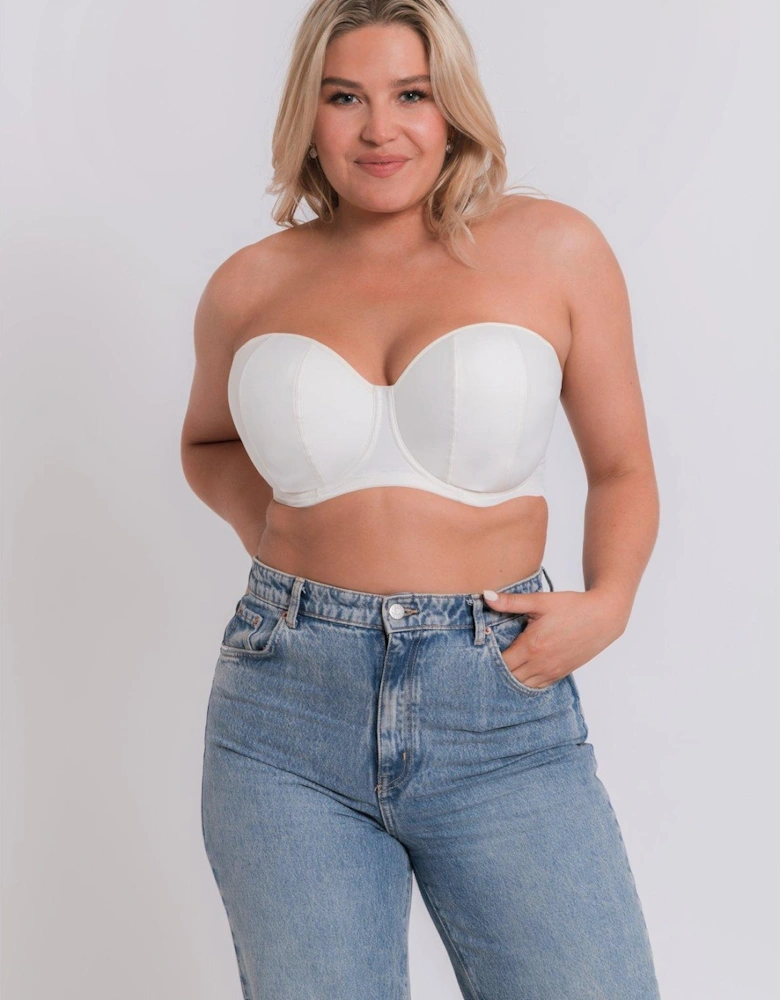 Luxe Multiway Strapless Moulded Bra - Pearl Ivory