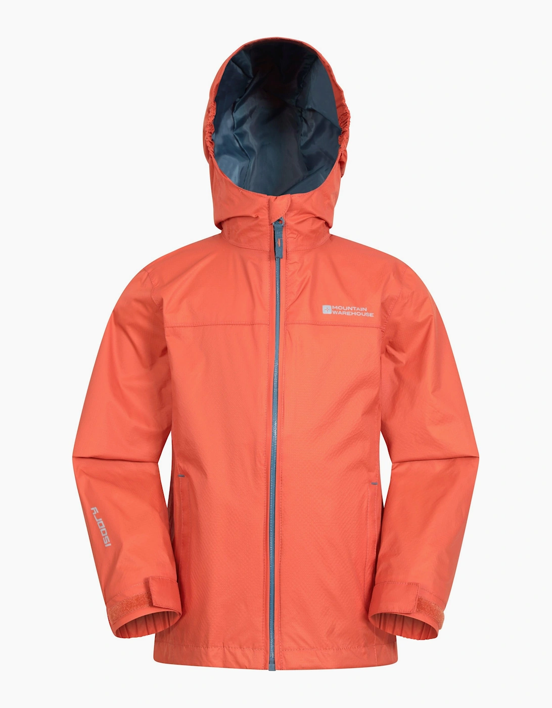 Mountain Warehouse Unisex Red/Orange/Brown Childrens/ Torrent Taped Seam Waterproof Jacket - Size: 11 Years/12 Years Kids