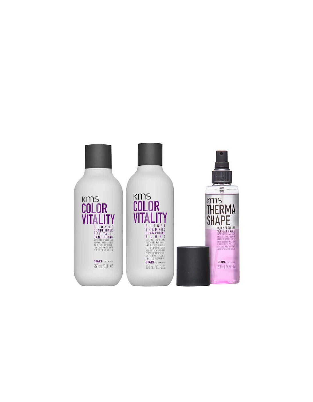 Color Vitality Blonde Trio For Anti-Brassiness & Restored Radiance (Worth £66), 2 of 1