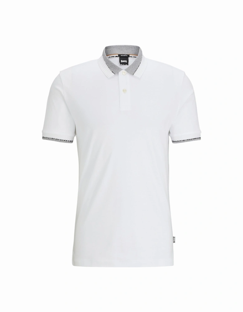 Boss Parley 200 Polo Shirt White