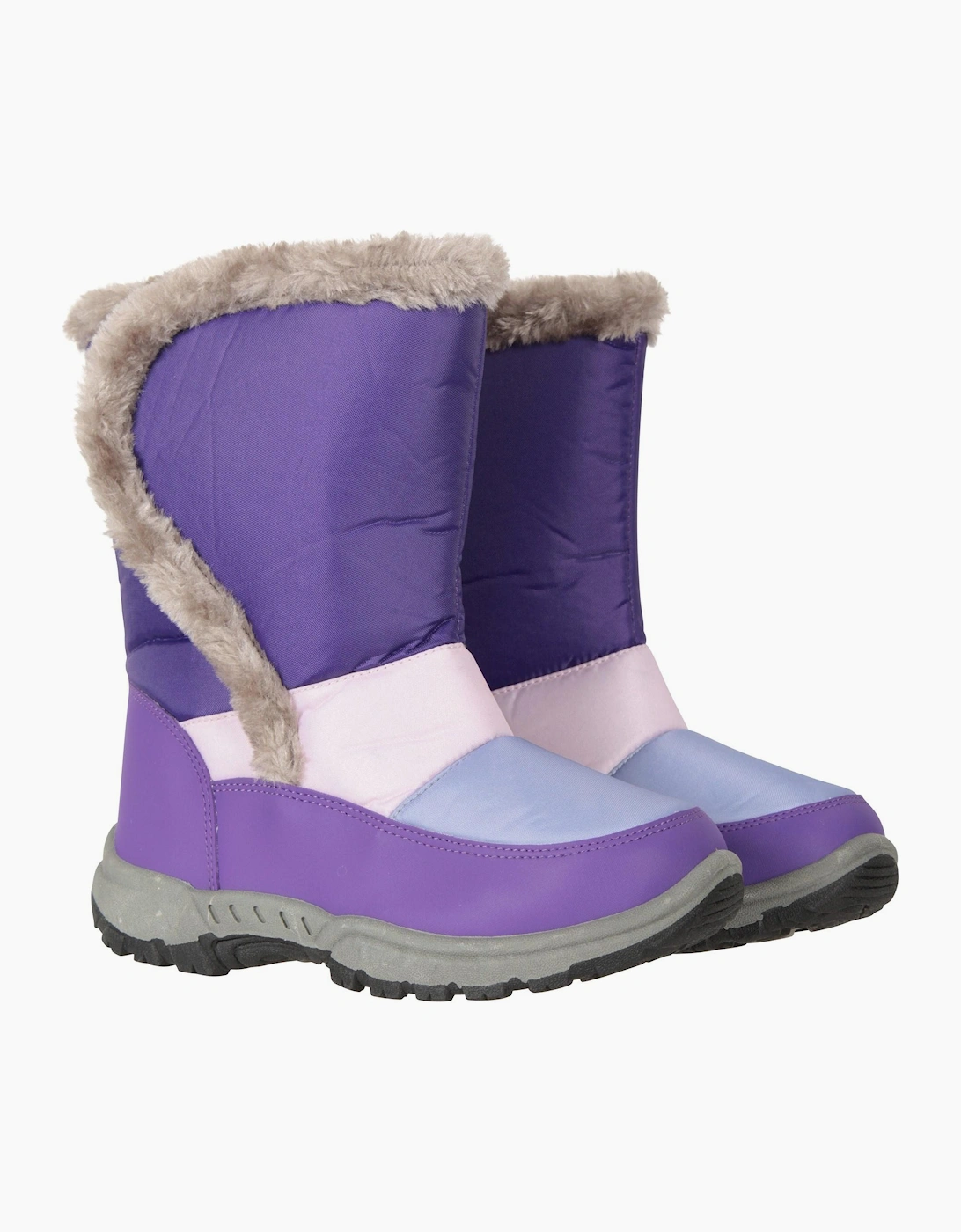 Mountain Warehouse Mountain Warehouse Childrens/Kids Caribou Adaptive Snow Boots - Purple