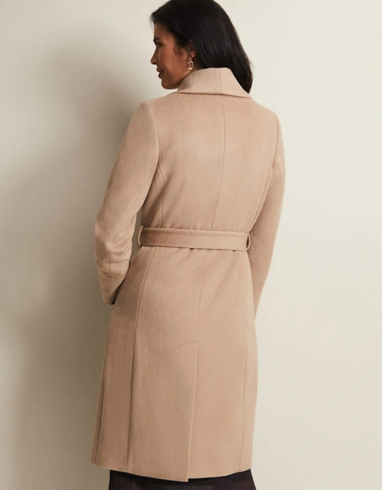 Nicci Wool Belted Coat